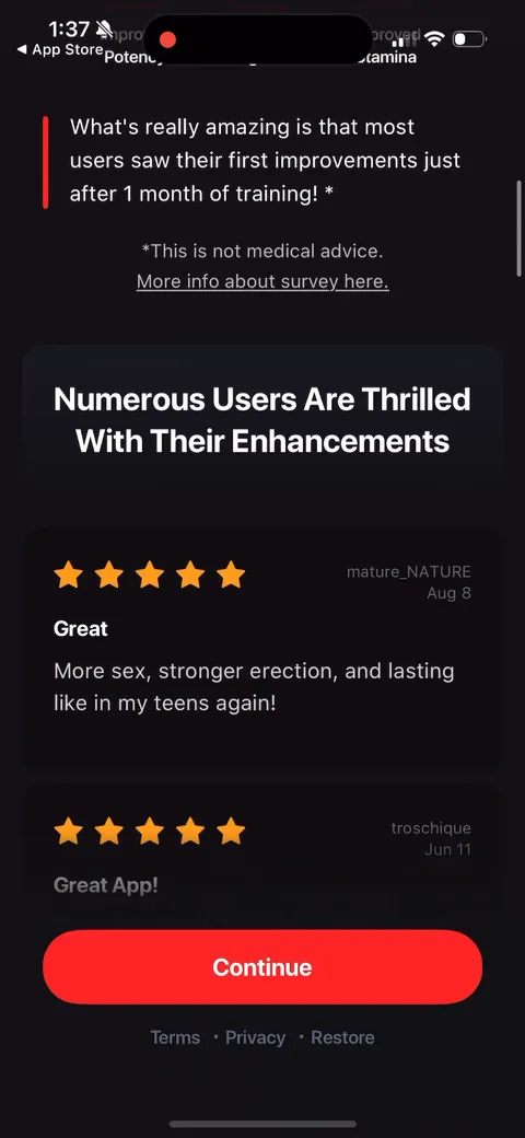 Dr Kegal App onboarding screen 60