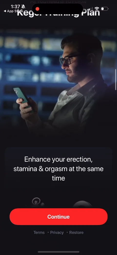 Dr Kegal App onboarding screen 64