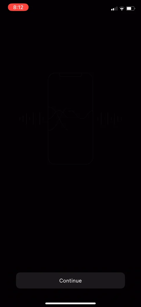 Endel onboarding screen 6