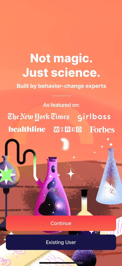 Fabulous onboarding screen 1