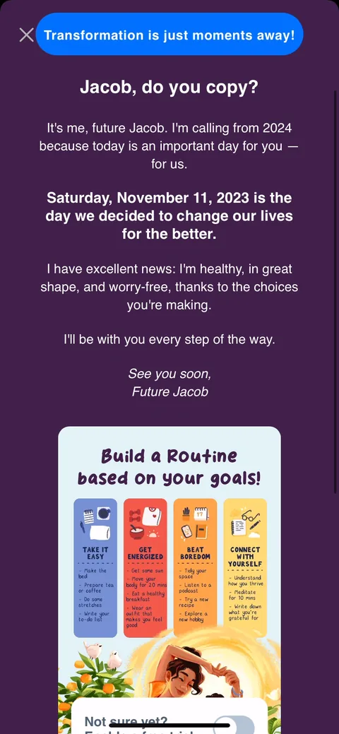 Fabulous onboarding screen 34