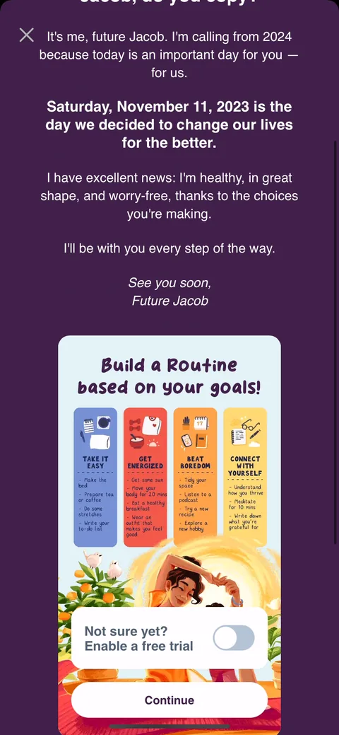 Fabulous onboarding screen 35