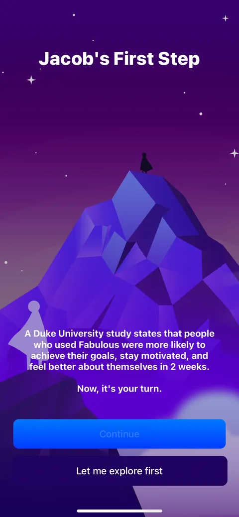 Fabulous onboarding screen 44