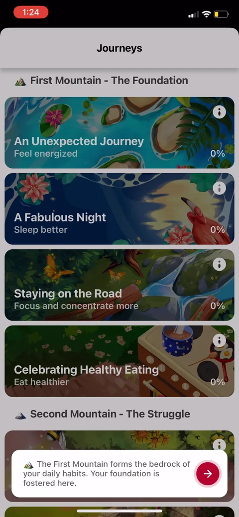 Fabulous onboarding screen 46