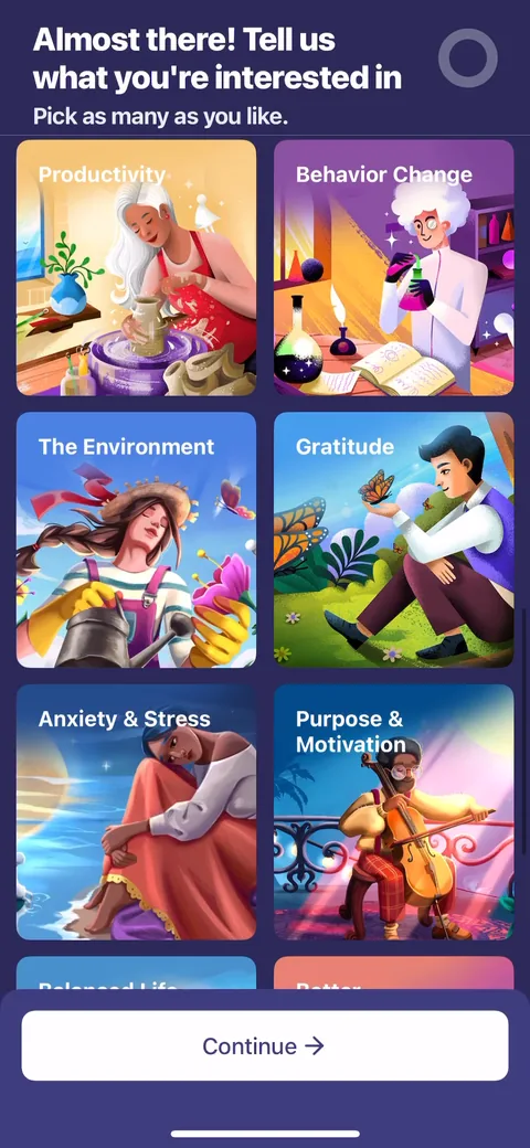 Fabulous onboarding screen 36