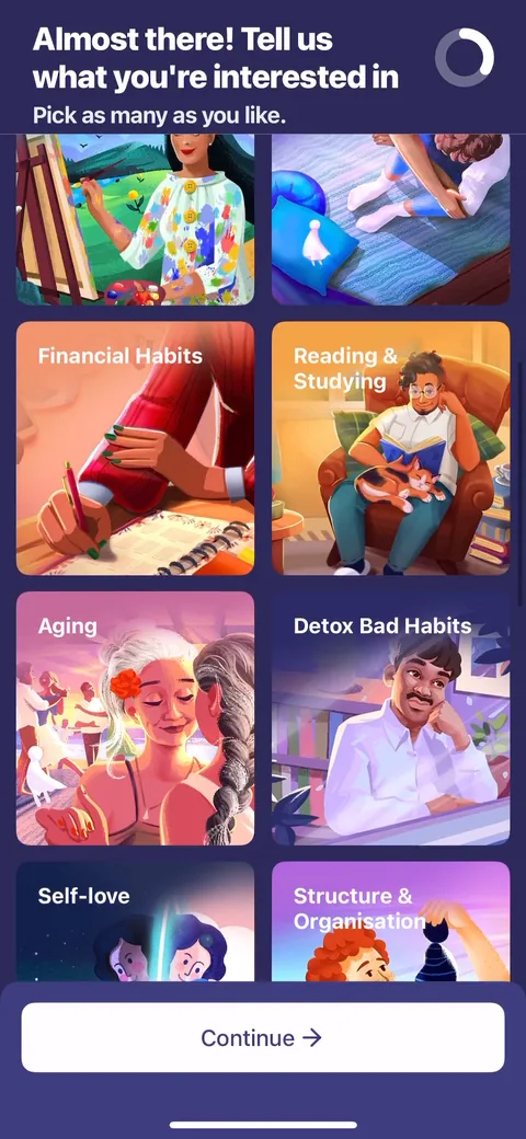 Fabulous onboarding screen 38