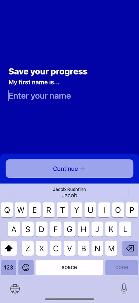 Fabulous onboarding screen 58