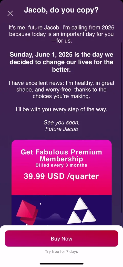 Fabulous onboarding screen 73