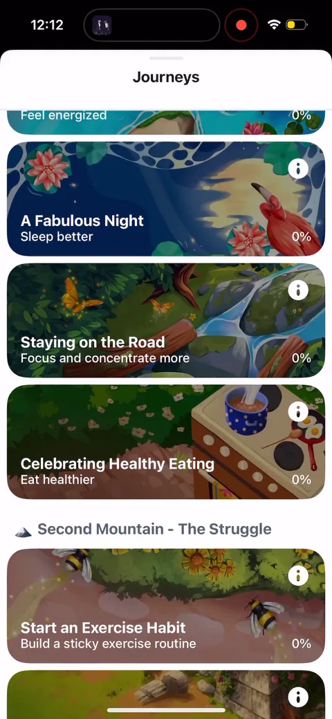 Fabulous onboarding screen 86