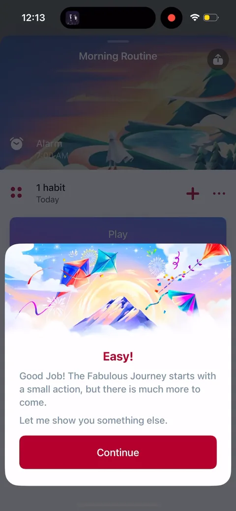 Fabulous onboarding screen 98
