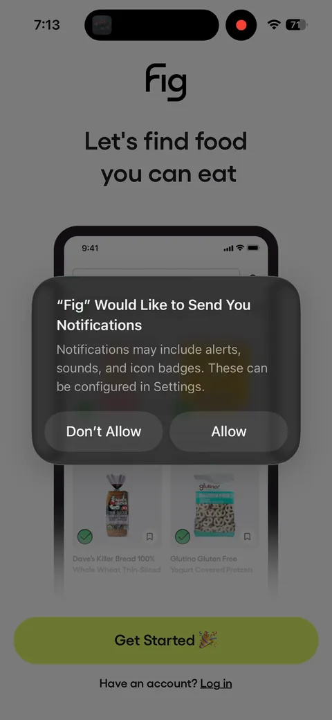Fig onboarding flow