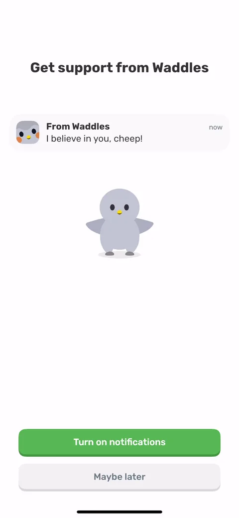 Finch onboarding screen 25