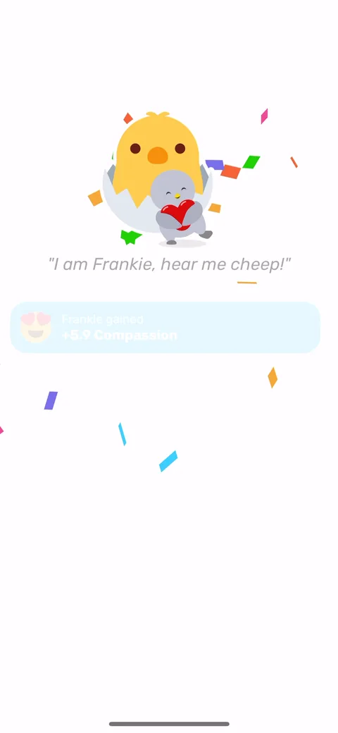 Finch onboarding screen 17