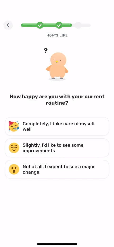 Finch onboarding screen 26