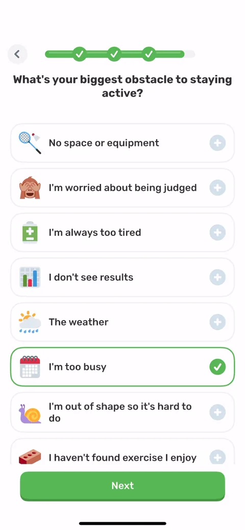 Finch onboarding screen 48