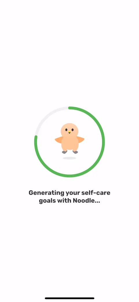 Finch onboarding screen 50