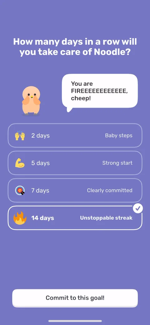 Finch onboarding screen 59