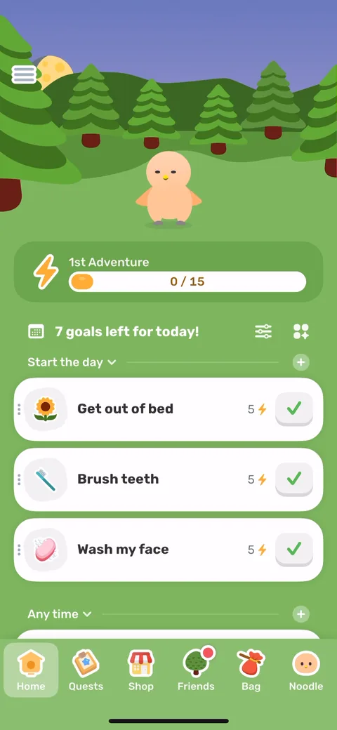 Finch onboarding screen 64: Onboarding doesn't end at the paywall