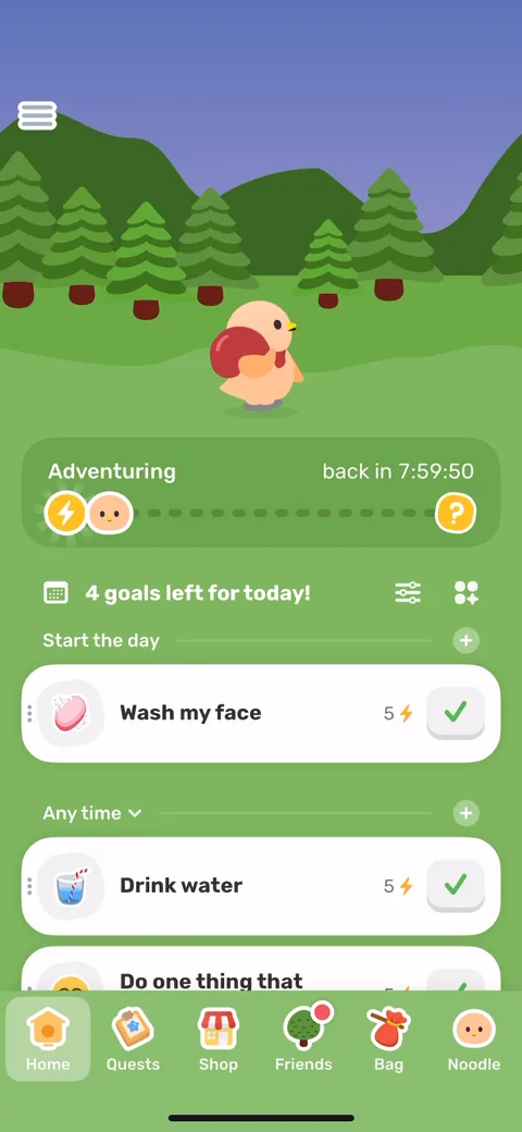 Finch onboarding screen 77