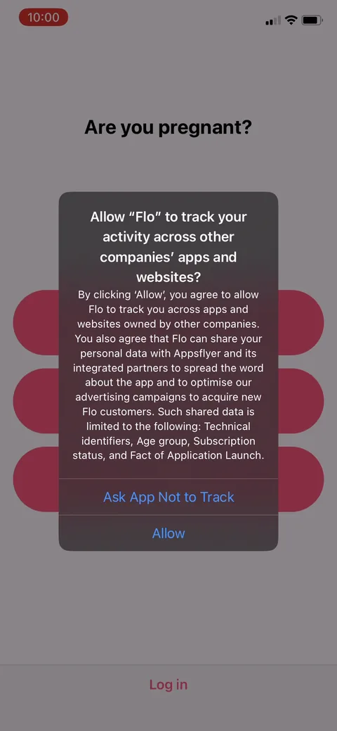 Flo onboarding screen 10