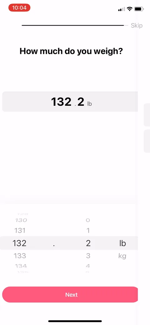 Flo onboarding screen 109