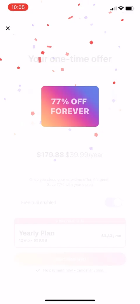Flo onboarding screen 139