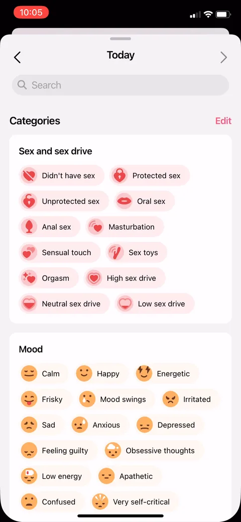 Flo onboarding screen 151