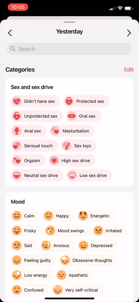 Flo onboarding screen 153