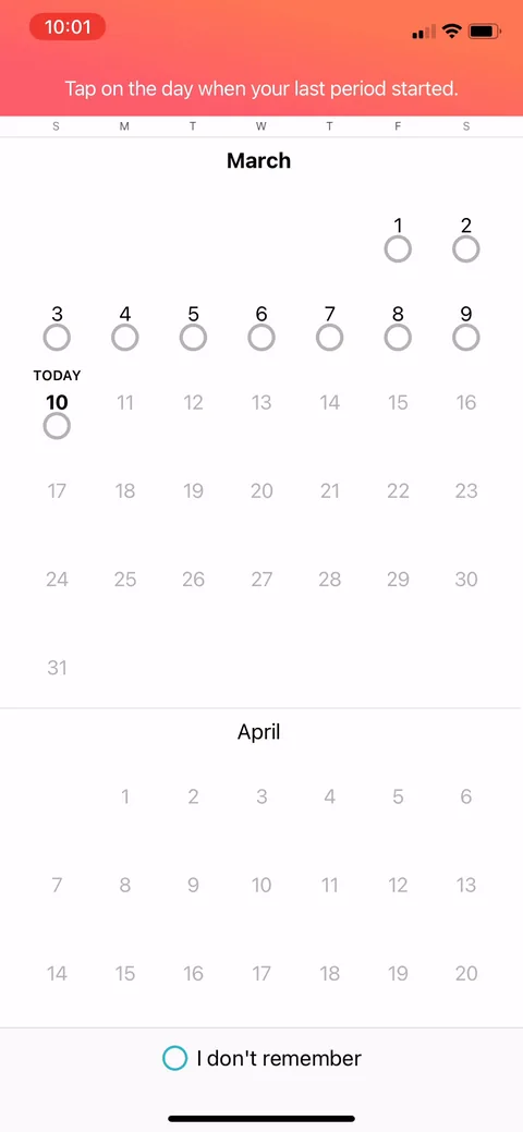Flo onboarding screen 31
