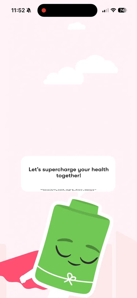 Flo App2Web onboarding screen 15: 