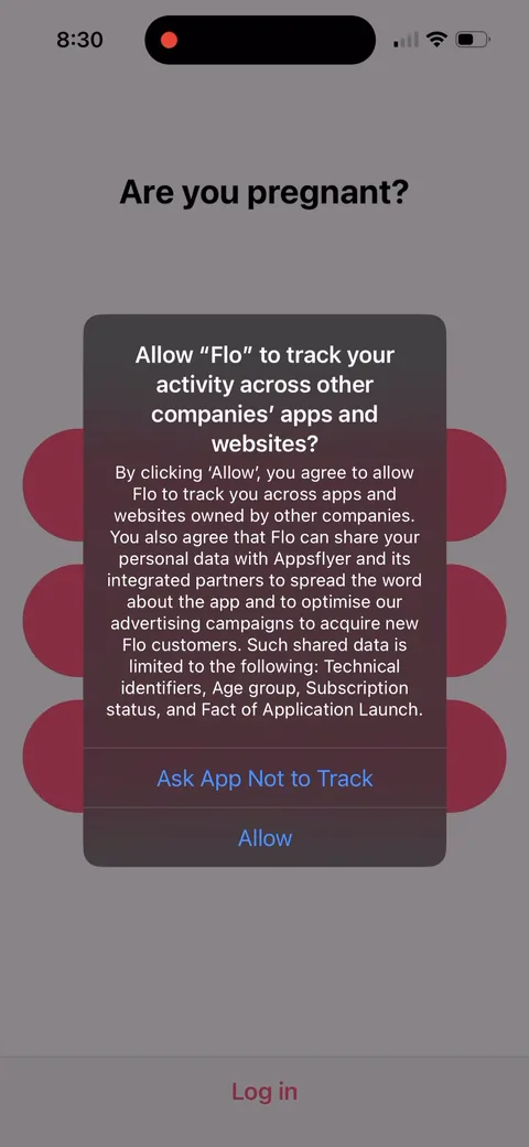 Flo onboarding screen 11