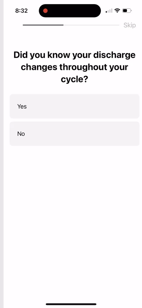 Flo onboarding screen 41
