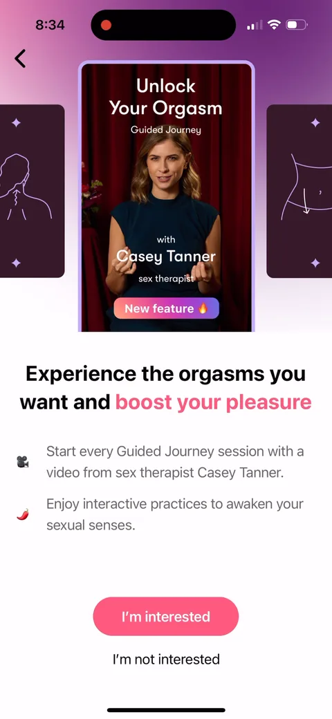 Flo onboarding screen 67