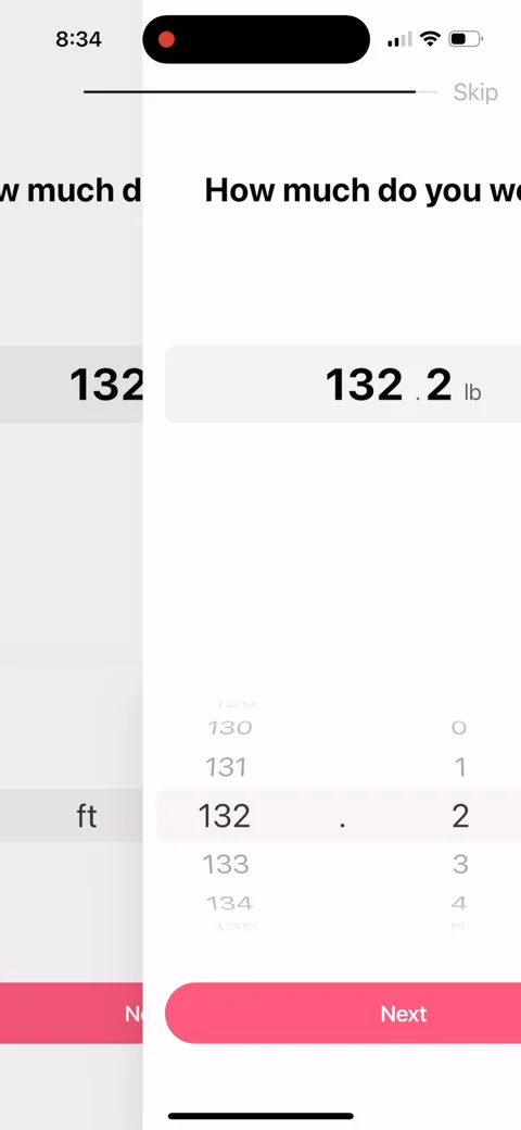 Flo onboarding screen 71