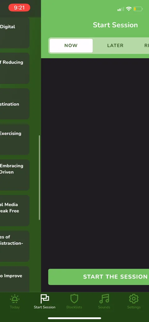 Freedom onboarding screen 21