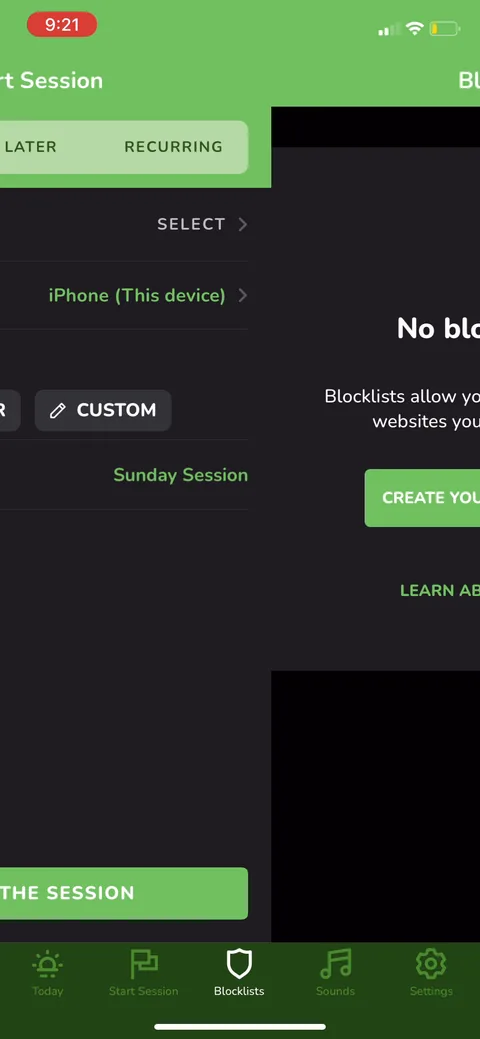 Freedom onboarding screen 23