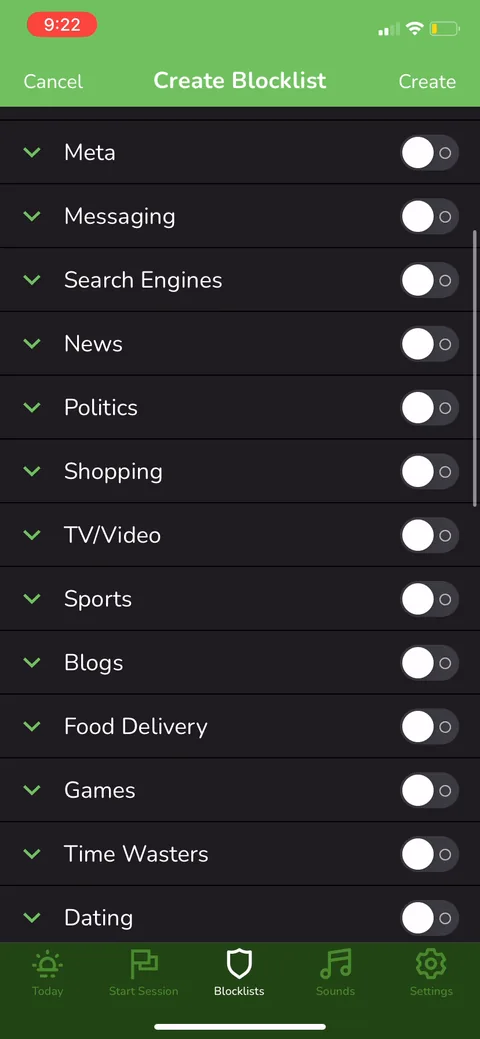 Freedom onboarding screen 28