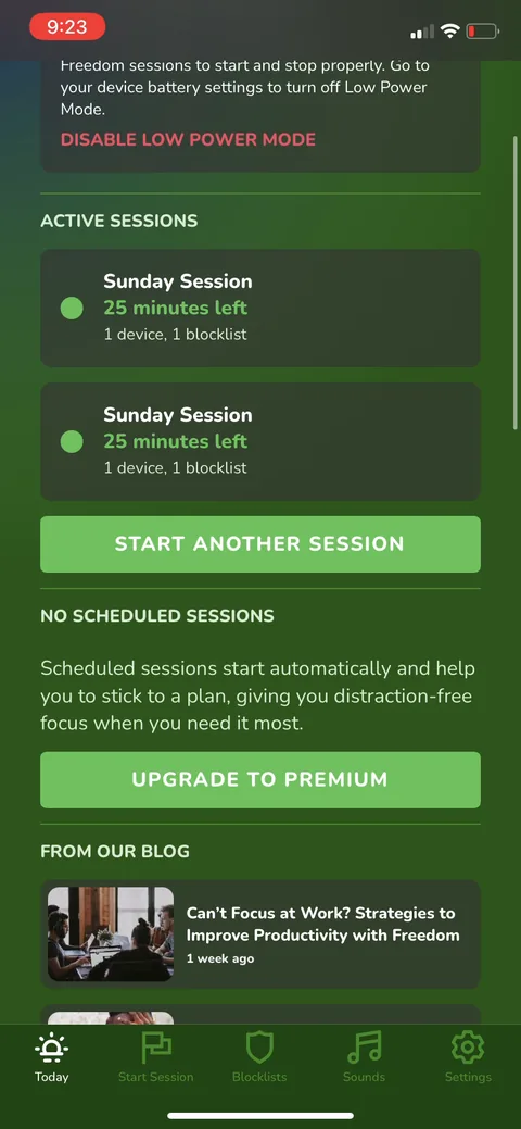 Freedom onboarding screen 53