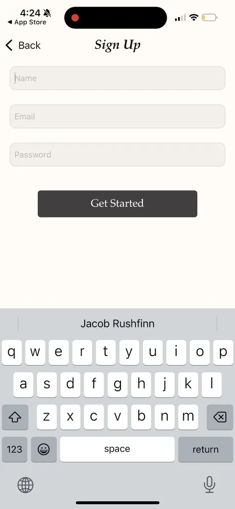 Gratitudeplus onboarding screen 5