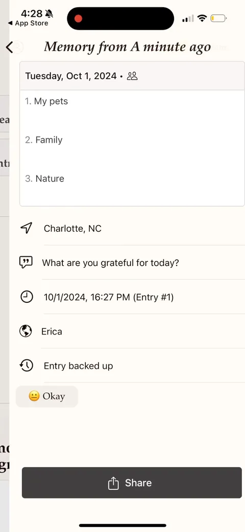 Gratitudeplus onboarding screen 58