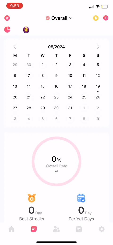 Habit Tracker onboarding screen 14