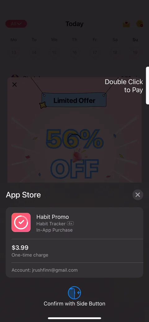Habit Tracker onboarding screen 19