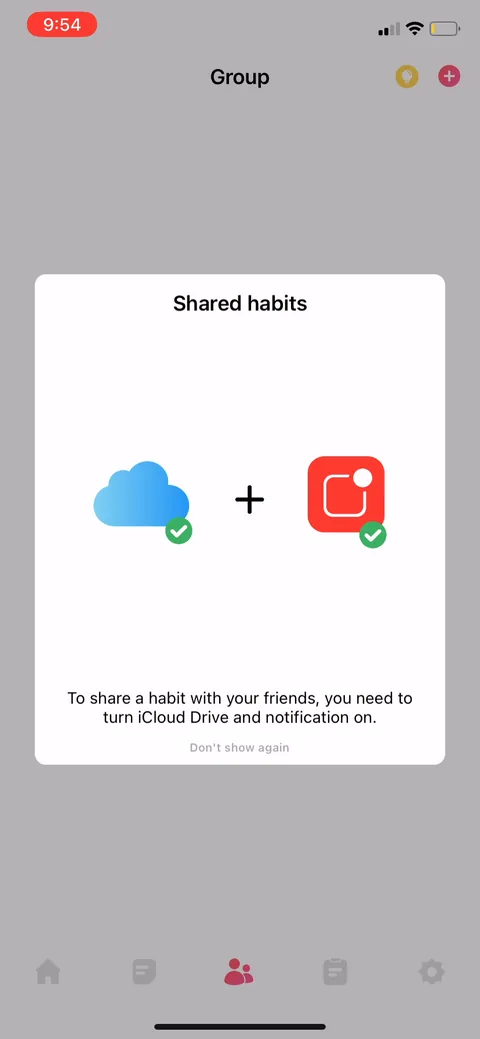 Habit Tracker onboarding screen 20