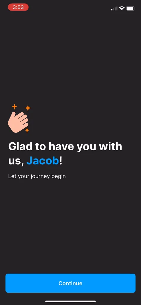 Headway onboarding screen 13