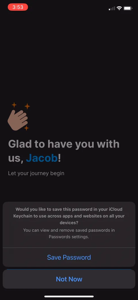 Headway onboarding screen 14