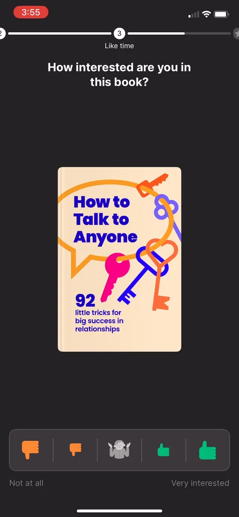 Headway onboarding screen 37