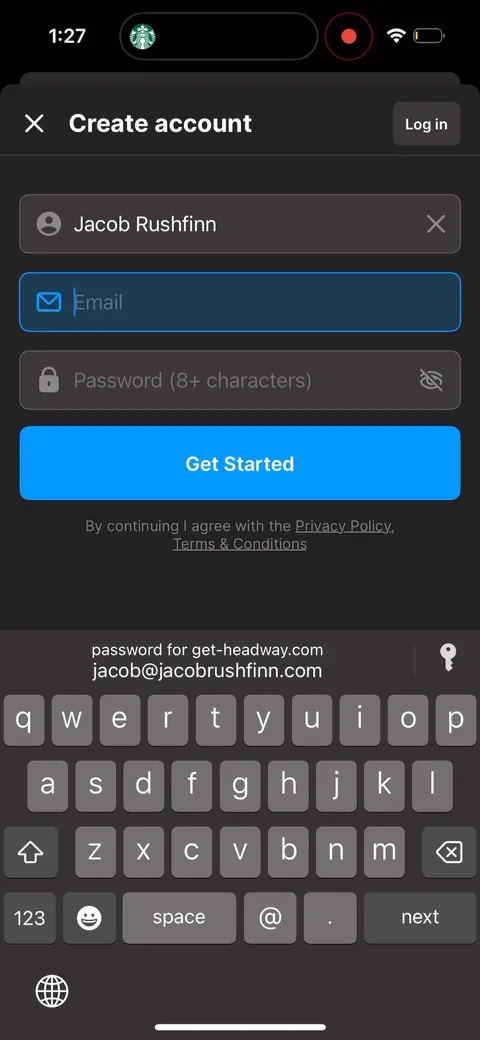 Headway onboarding screen 9