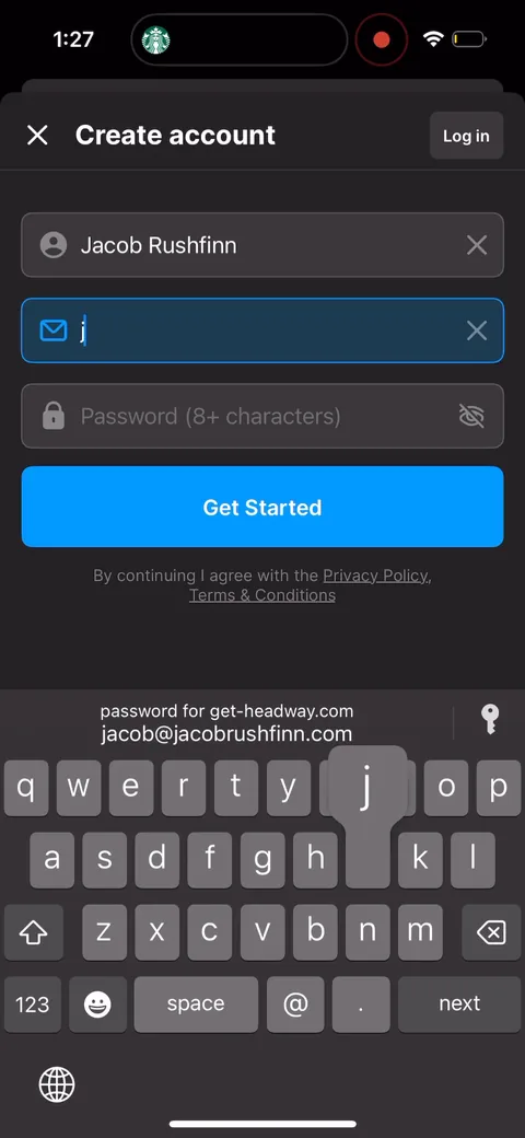 Headway onboarding screen 10