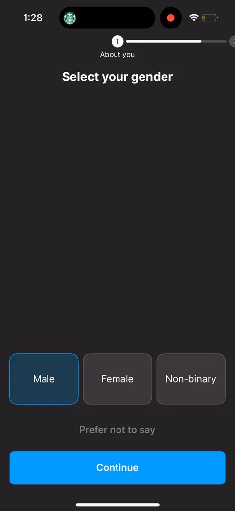 Headway onboarding screen 22