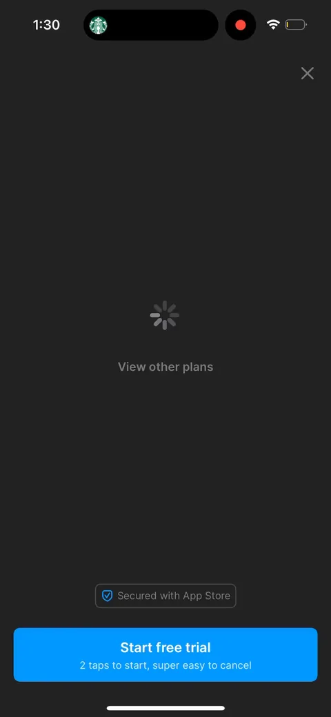 Headway onboarding screen 64